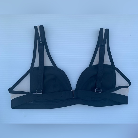 Victoria's Secret Luxe Lingerie Unlined Sheer Mesh Demi Bra Small - Picture 4 of 10